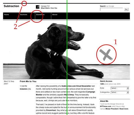 Elementos de design aplicados à web: equilíbrio assimétrico
