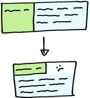 Hack flex-grow 9999: primeiro passo da implementação