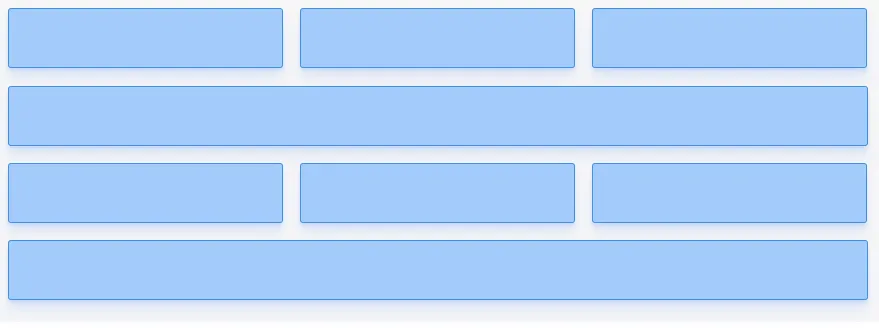 Próxima linha com Flexbox: layout do "desafio" proposto.