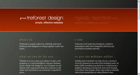 Treforest Design: aplicação do princípio de Gestalt da proximidade.