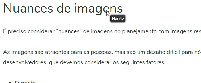Identificador de fontes Whatfont: mouse over em texto para identificar a fonte