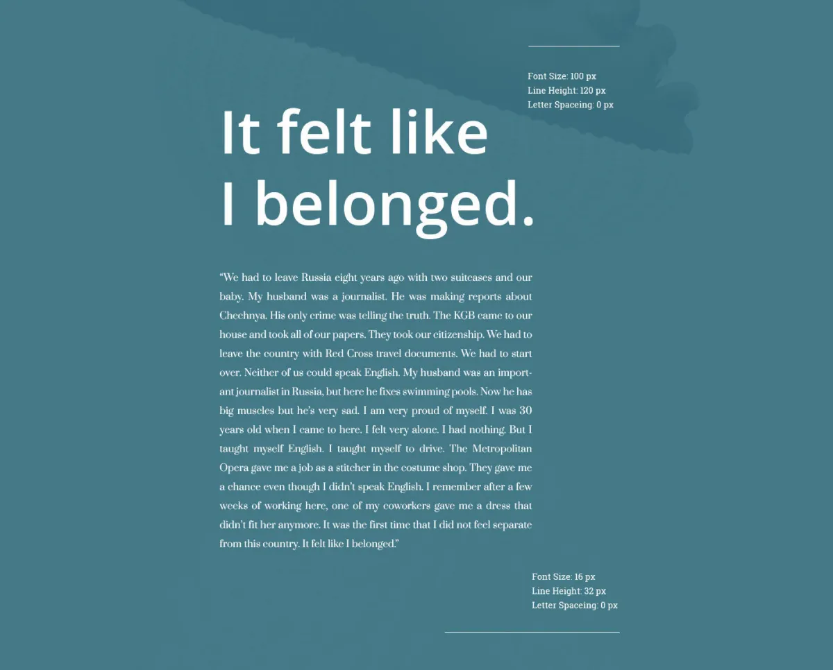 Processo para escolher fontes: screenshot do site FontPair